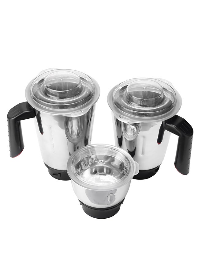 Renewed - Mixer Grinder with Super Extractor 5 In 1 Functions Powerful copper motor and Stainless steel jars Harmonic grinding Overload protection 1000 W GSB5457N White/Red