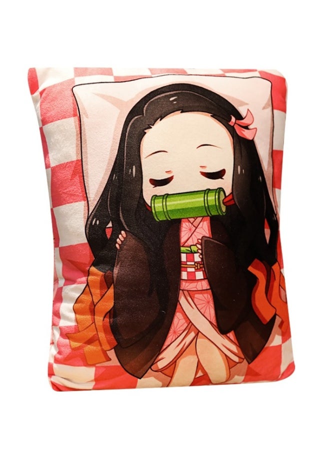 Nezuko pillow from the anime Demon Slayer (the quilt can be lifted)