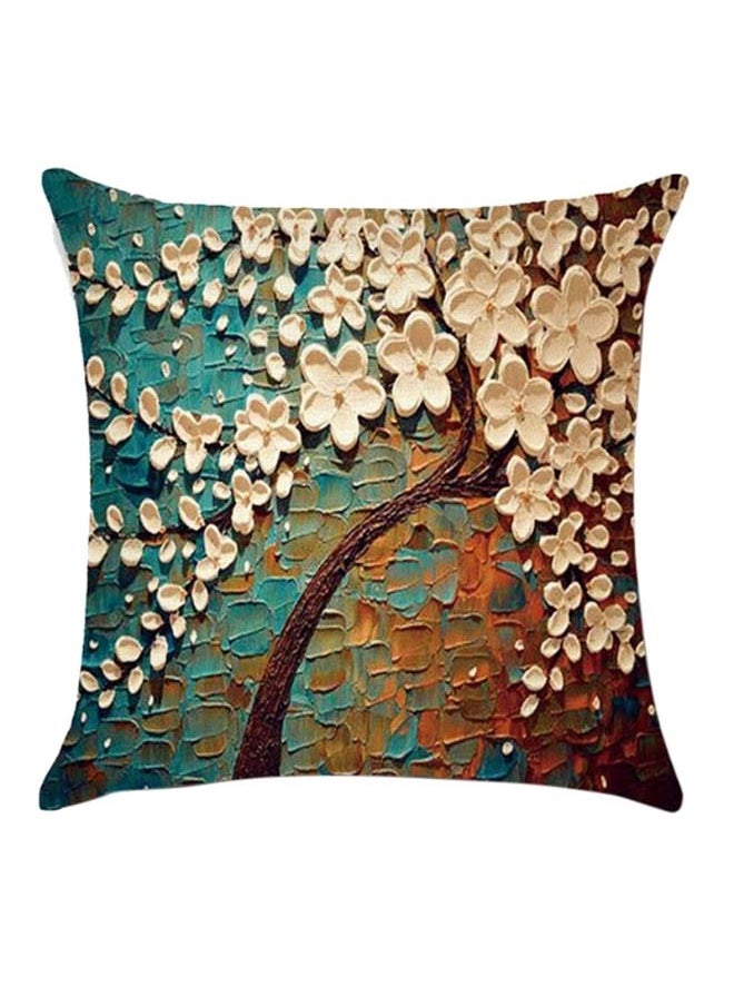 Decorative Printed Soft Pillow Multicolour 45 x 45cm