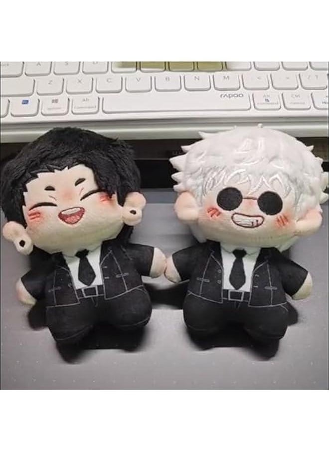 12cm Geto Suguru Soft Figure Pillow Mini Cute Anime Soft Figure Keychain Schoolbag Pendant Charm Sofa Decoration