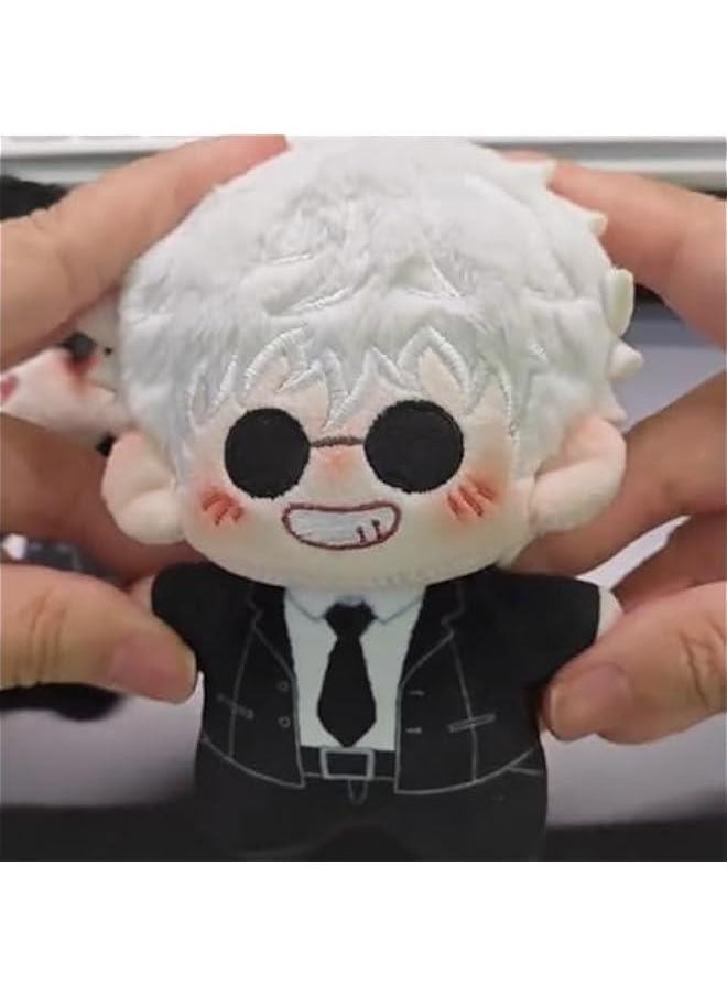 12cm Geto Suguru Soft Figure Pillow Mini Cute Anime Soft Figure Keychain Schoolbag Pendant Charm Sofa Decoration