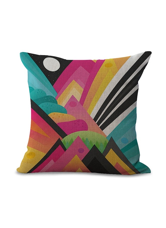 Decorative Printed Throw Pillow Multicolour