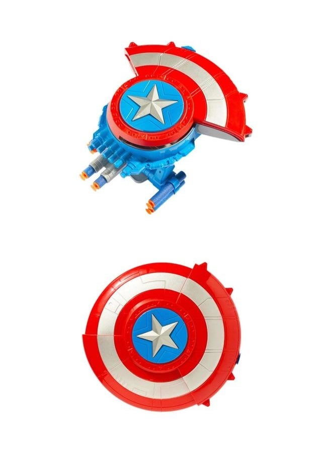 Captain America Shield Launcher Soft Bullet Gun Toy Boy Birthday Gift Children'S Toys