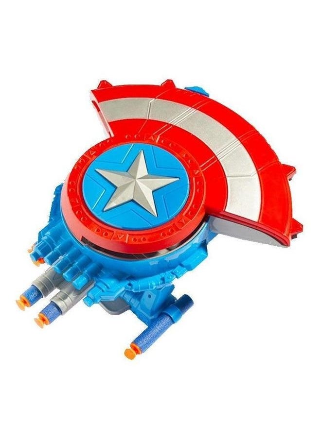 Captain America Shield Launcher Soft Bullet Gun Toy Boy Birthday Gift Children'S Toys