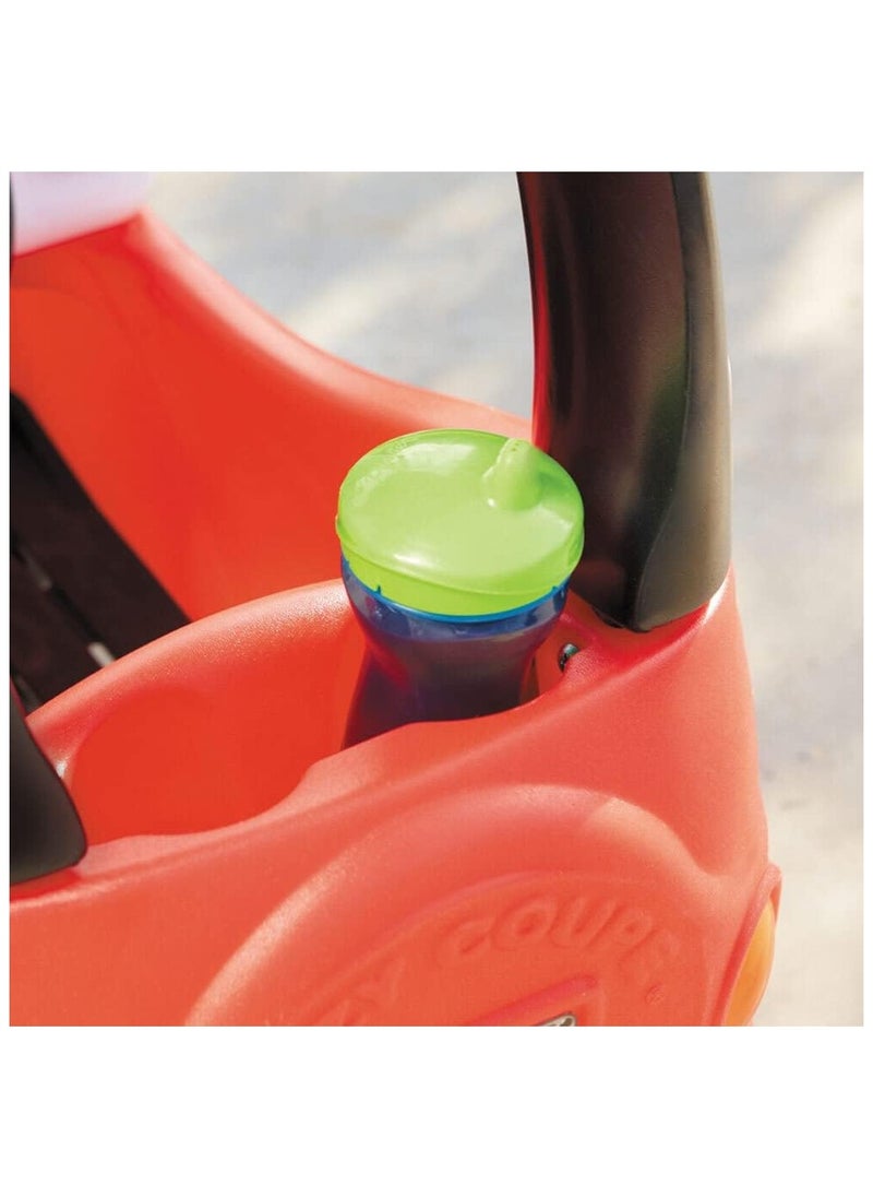 Little Tikes Ladybird Cozy Coupe Ride-On Car – Toddler Outdoor Toy with Handle & Removable Floor