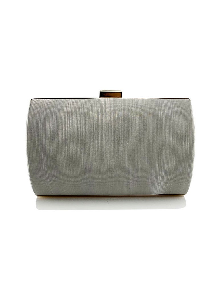 Womens Tassel Clutch Purses Evening Crossbody Bag Chain Handbag for Wedding Cocktail Party Prom Silver