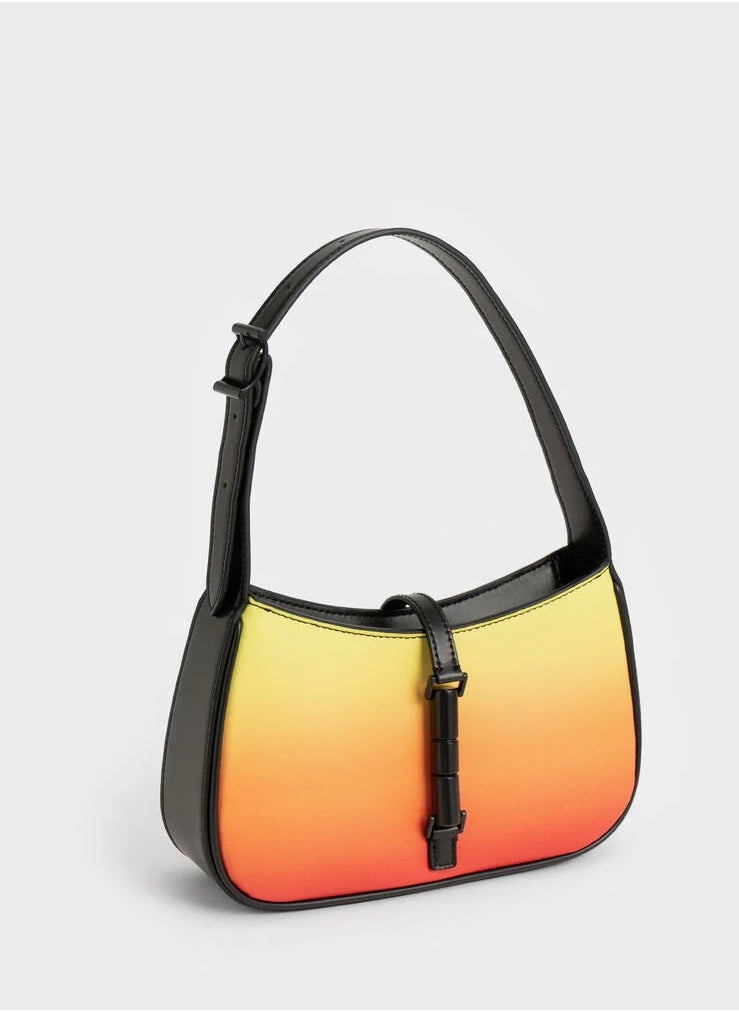 esia Metallic Accent Shoulder Bag