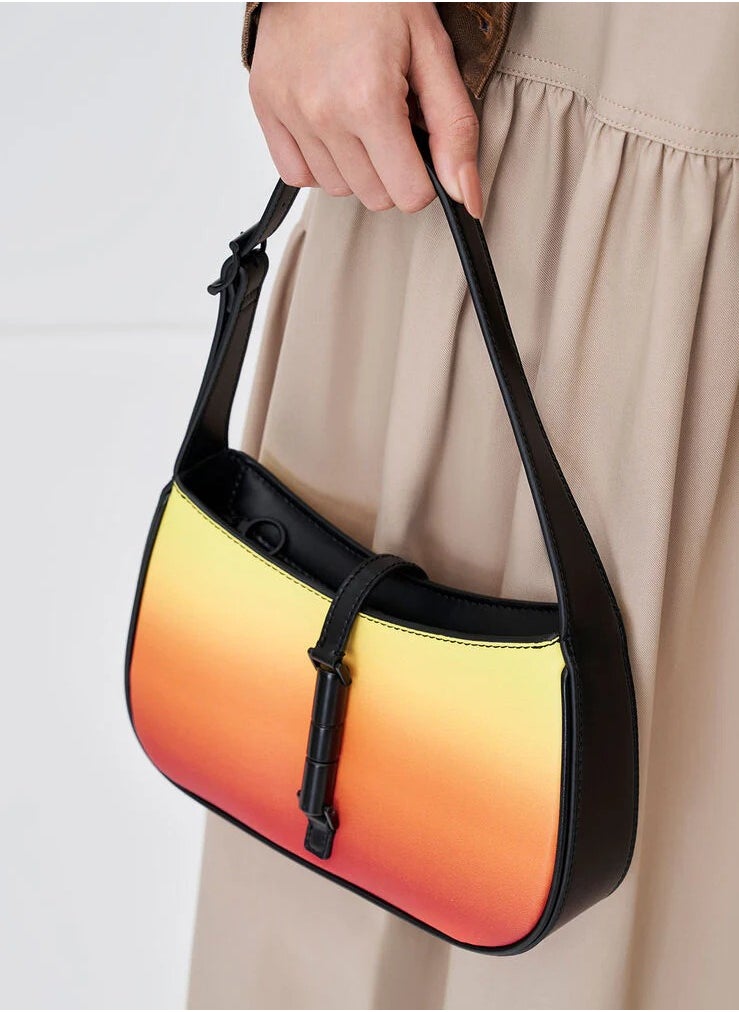 esia Metallic Accent Shoulder Bag