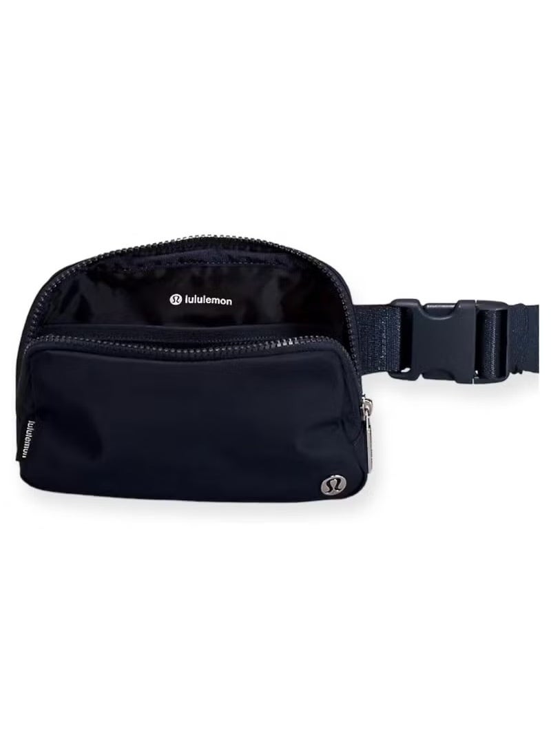 Everywhere Belt Bag, Compact Crossbody Bag with Zippered Pockets, Exterior Pocket, and Interior Essentials Storage for On-the-Go Convenience, Black