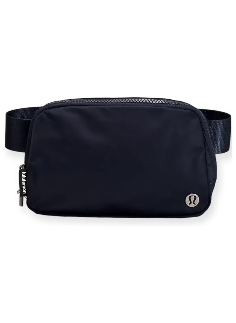 Everywhere Belt Bag, Compact Crossbody Bag with Zippered Pockets, Exterior Pocket, and Interior Essentials Storage for On-the-Go Convenience, Black
