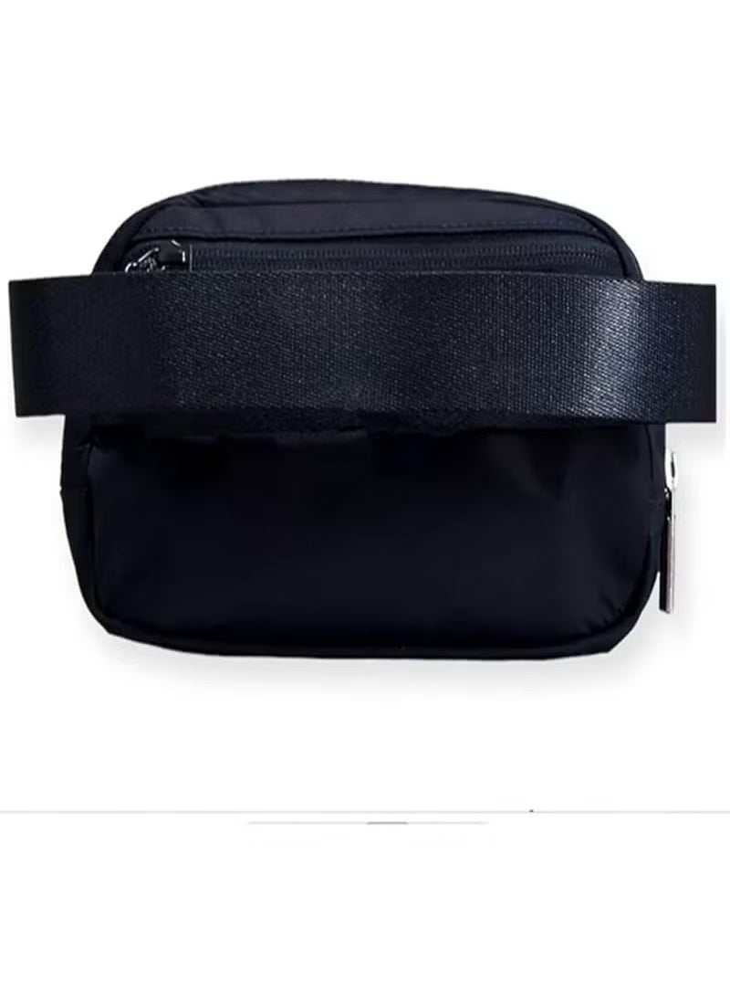 Everywhere Belt Bag, Compact Crossbody Bag with Zippered Pockets, Exterior Pocket, and Interior Essentials Storage for On-the-Go Convenience, Black