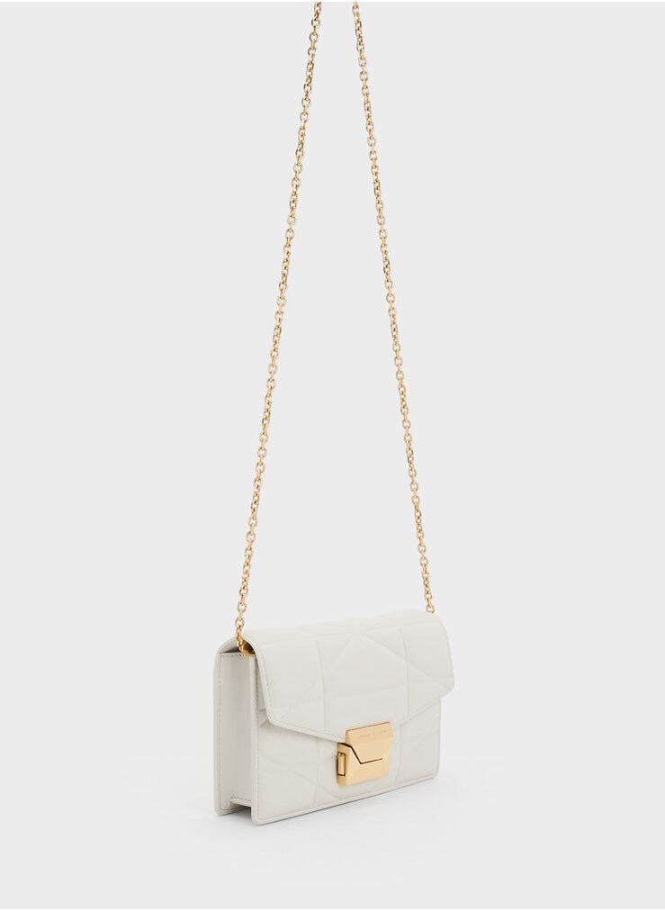 Charles Keith Rectangular Clutch Bag