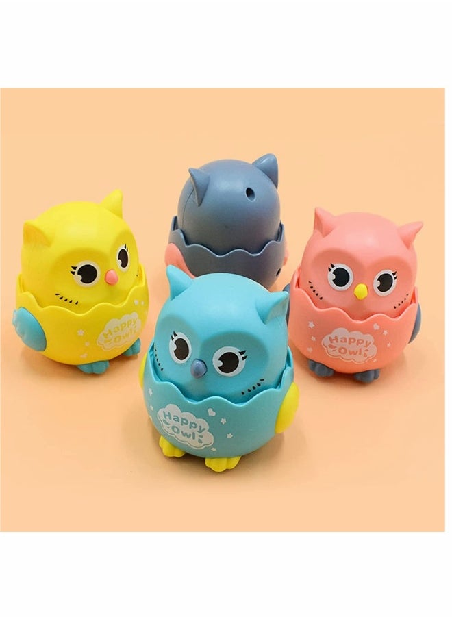 Toy Cars, Press and Go Toy Car, Owl Toy, Baby Car Toys, for 1 2 3-Year-Old Boys Birthday Gift Toy Animal Car