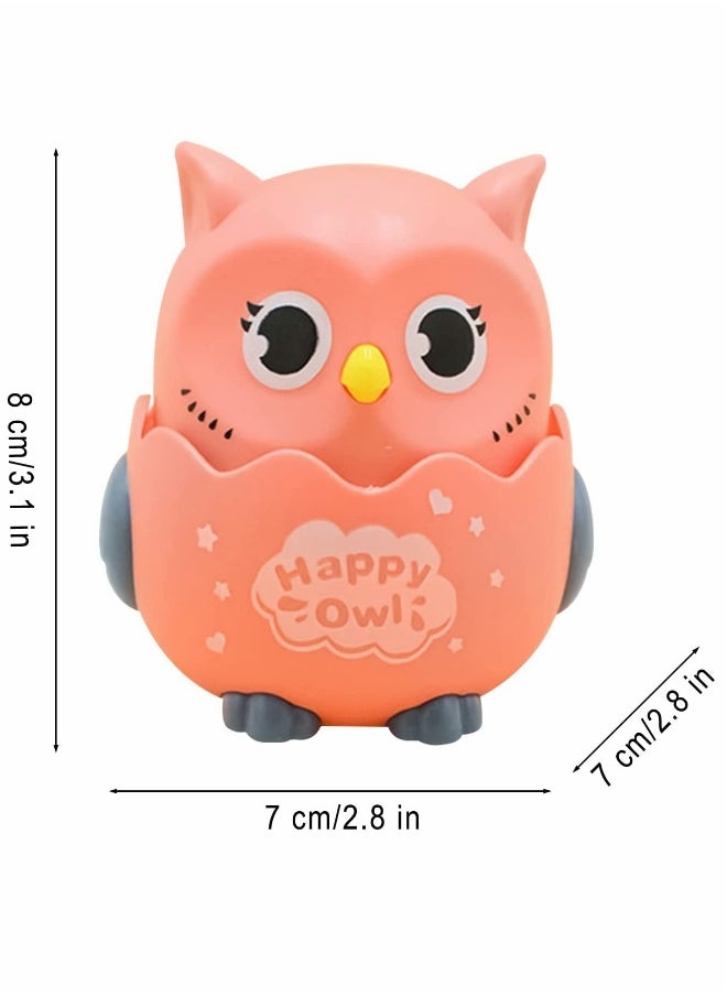 Toy Cars, Press and Go Toy Car, Owl Toy, Baby Car Toys, for 1 2 3-Year-Old Boys Birthday Gift Toy Animal Car