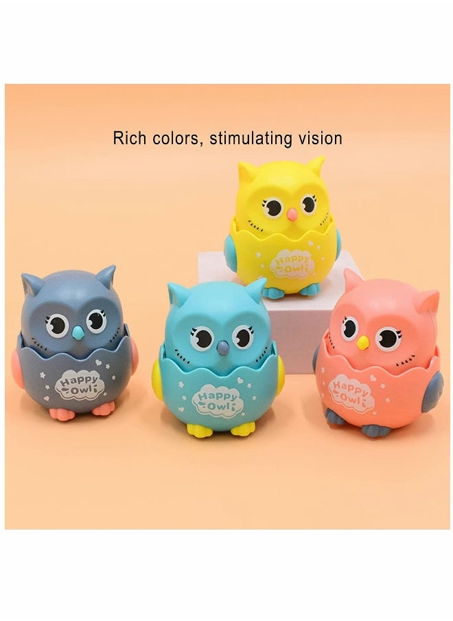 Toy Cars, Press and Go Toy Car, Owl Toy, Baby Car Toys, for 1 2 3-Year-Old Boys Birthday Gift Toy Animal Car