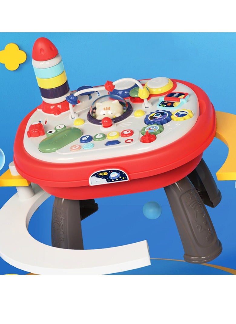 5 In 1 Multifunctional Double-Sided Game Table Set For Early Childhood Education Interactive Toys