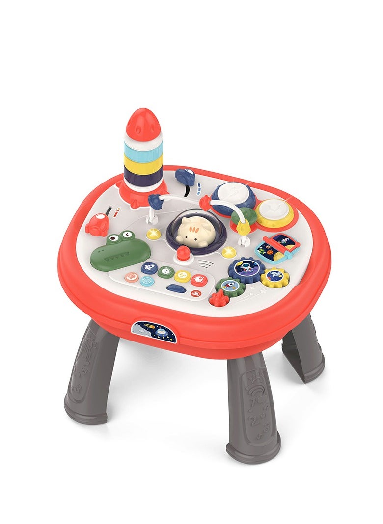 5 In 1 Multifunctional Double-Sided Game Table Set For Early Childhood Education Interactive Toys