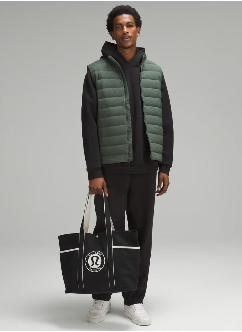 Lululemon Daily canvas bag with multiple pockets