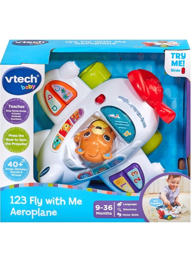 VTech Baby 123 Fly with Me Aeroplane Toy