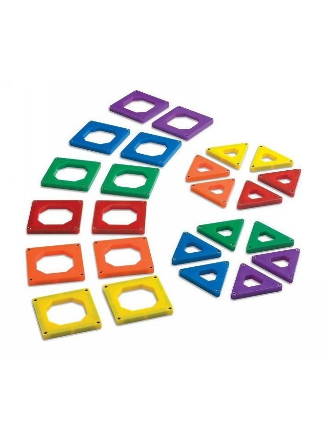 Discovery Mindblown Magnetic Tiles Set (24 Pieces)