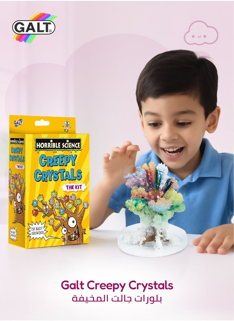 Science Kit for Kids | Creepy Crystal Tree Kit | Grow Your Own Crystals | Educational STEM Toy | 8 Years and Up | Includes Crystals, Petri-Dish, and More | 25.5 x 19.5 x 6 cm
