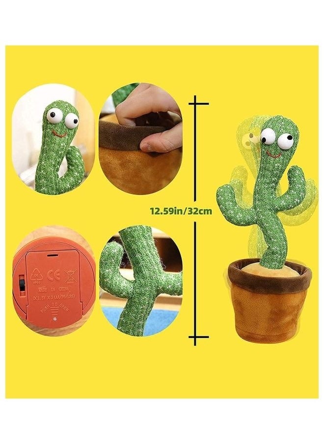 Rechargeable 130 Songs Dancing Cactus