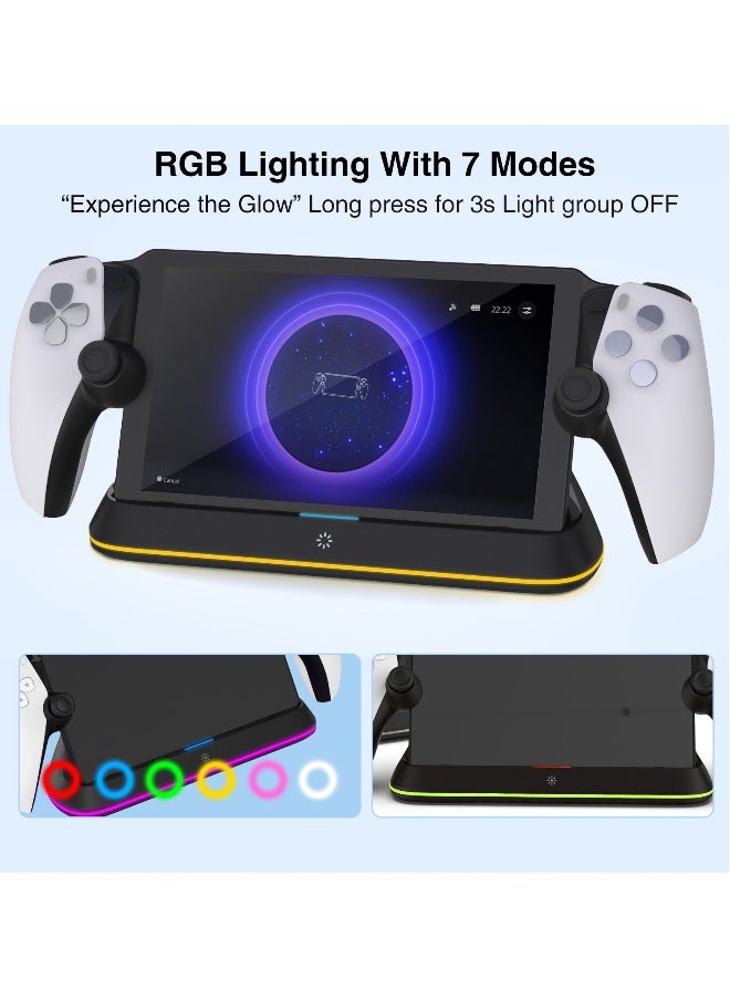 PlayStation Portal handheld charging dock PS5 Portal streaming dock