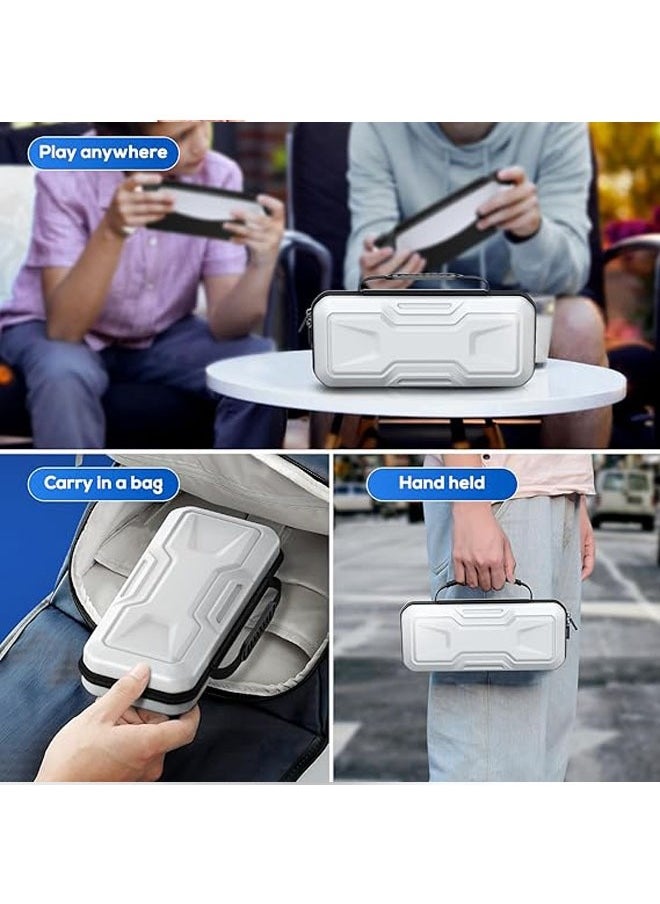 PlayStation 5 Portal Carrying Case, EVA Protection, Hard Shell Portable Travel Tote Case, Complete Protective Case, PlayStation Portal Remote Player Accessories