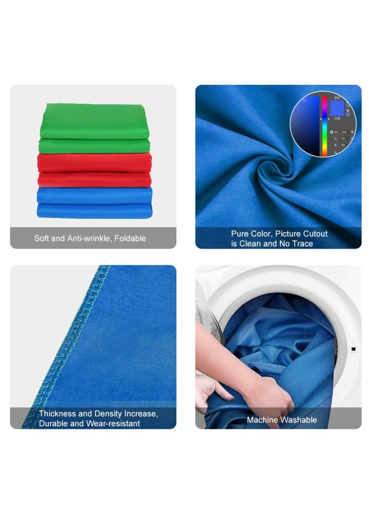 PULUZ 2M X 2M PHOTOGRAPHY BACKGROUND THICKNESS PHOTO STUDIO BACKGROUND CLOTH BACKDROP