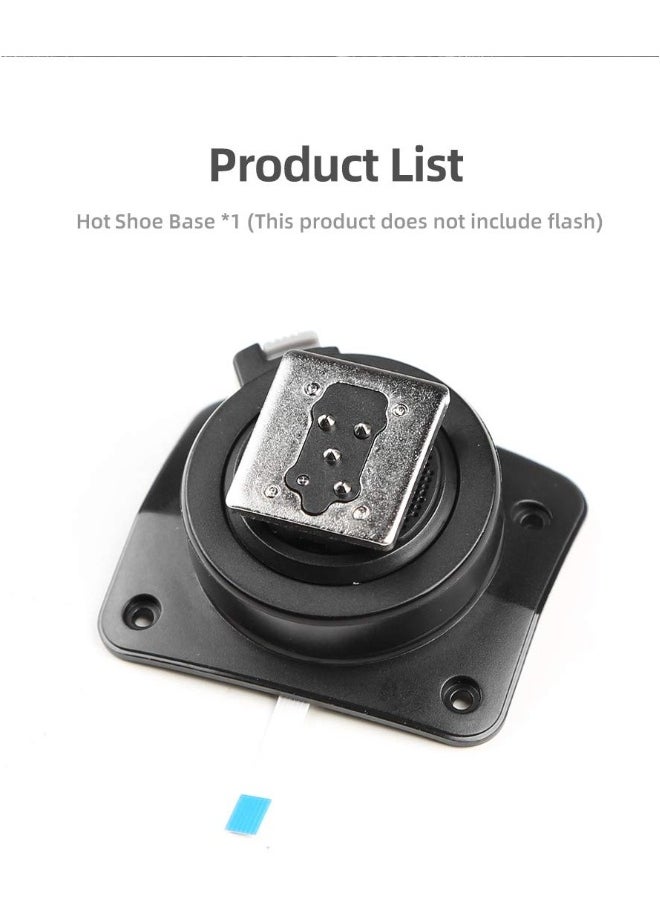 V1S Hot Shoe Mounting Foot Fix Compatible Fit for Godox V1-S Speedlite Flash Repai Parts (V1S Hot Shoe)