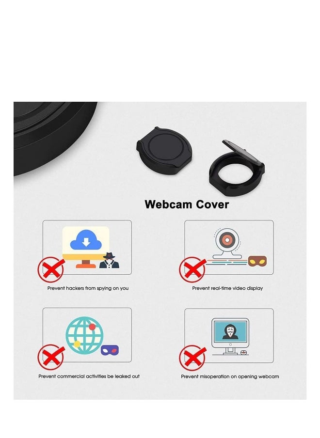 Webcam Privacy Cover,Shutter Protects Lens Cap Hood Covers with Strong Adhesive, Protecting Privacy and Security for Logitech HD Pro Webcam C920 u0026 C930e u0026 C922 u0026 C922X Pro Stream Webcam