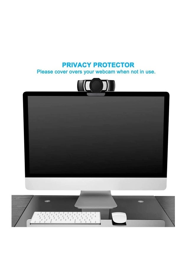 Webcam Privacy Cover,Shutter Protects Lens Cap Hood Covers with Strong Adhesive, Protecting Privacy and Security for Logitech HD Pro Webcam C920 u0026 C930e u0026 C922 u0026 C922X Pro Stream Webcam