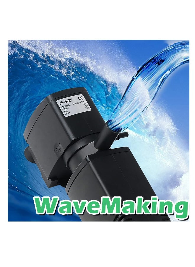 Fish Tank Filter, Aquarium Internal Filter for 15-40 Gallon Tank, Crystal Clear Aquarium Filters, Submersible Pumpu0026 Filter System Turtle Tank Accessories for Fish Tank Water Clean