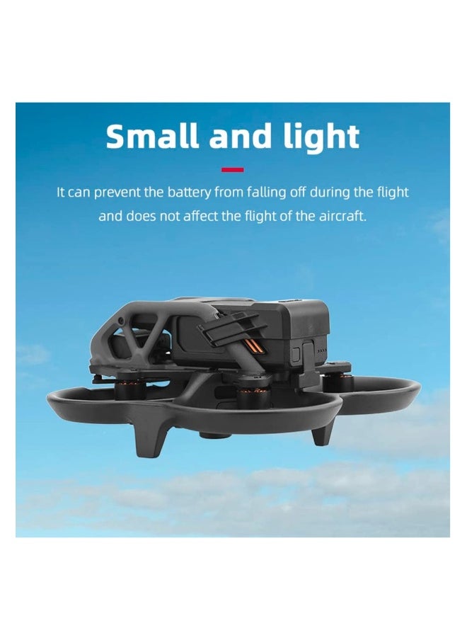 Battery Anti-Release Buckle for DJI Avata | Battery Clip Holder and Protection Frame for Secure Flight | Durable, Lightweight Drone Accessory