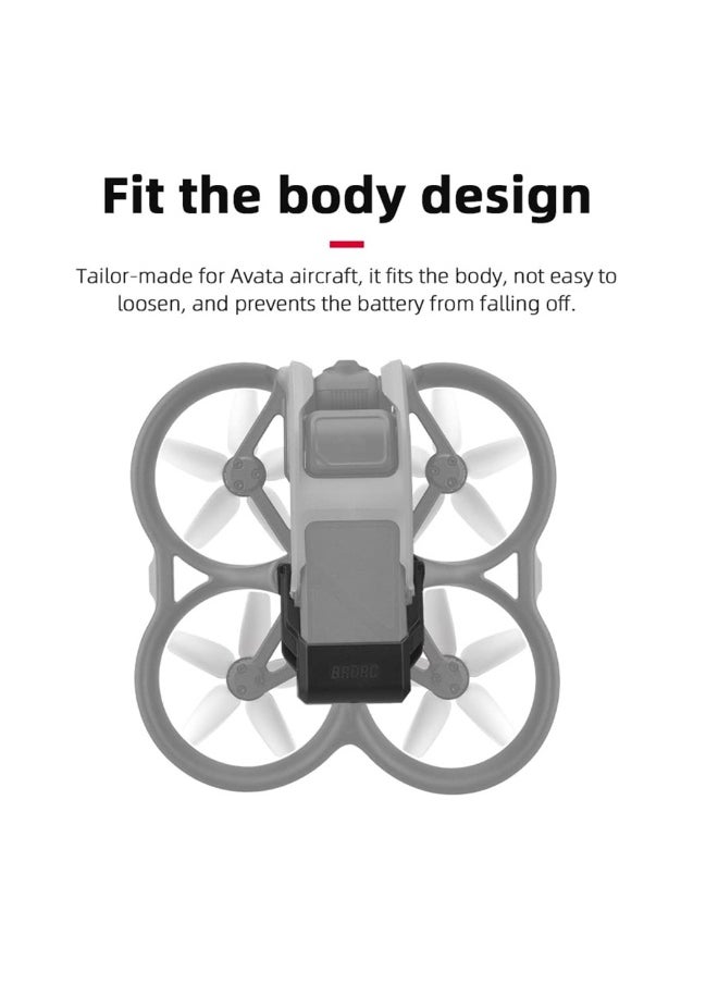 Battery Anti-Release Buckle for DJI Avata | Battery Clip Holder and Protection Frame for Secure Flight | Durable, Lightweight Drone Accessory