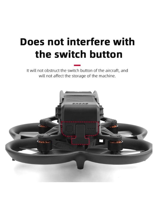 Battery Anti-Release Buckle for DJI Avata | Battery Clip Holder and Protection Frame for Secure Flight | Durable, Lightweight Drone Accessory