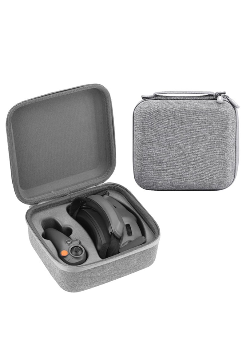 Carrying Case for DJI Avata 2 Accessories, Hard Shell Portable Travel Bag for DJI Goggles 3 and RC Motion 3 Controller, Protective Storage Case for Easy Transport