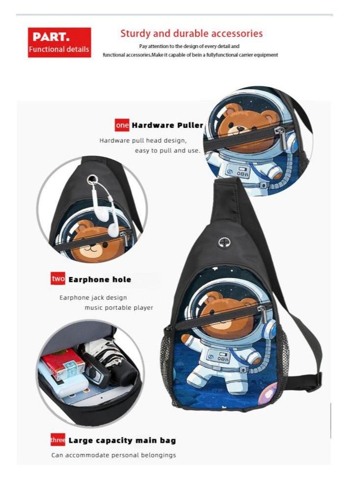Universal cartoon new three-piece schoolbag - 339