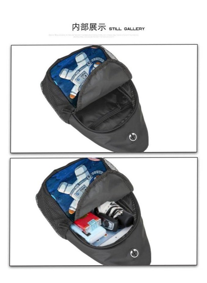 Universal cartoon new three-piece schoolbag - 339