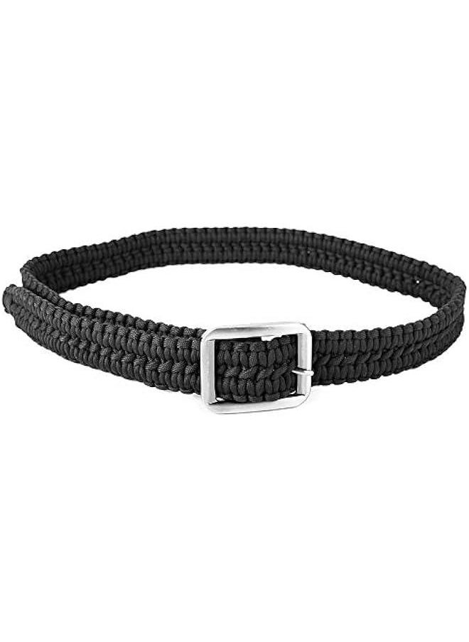 Paracord Belt for Men Paracord Belt Paracord Rope Belt Outdoor Survival Accessories for Camping Hiking Boating