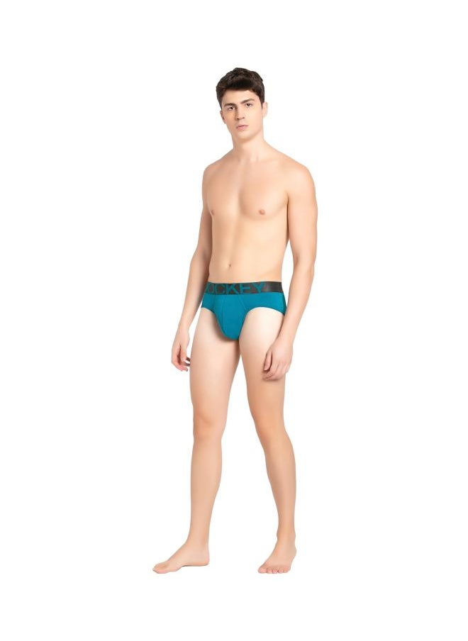 Jockey IC27 Men Tactile Microfiber Elastane Stretch Solid Brief with Moisture Move Treatment