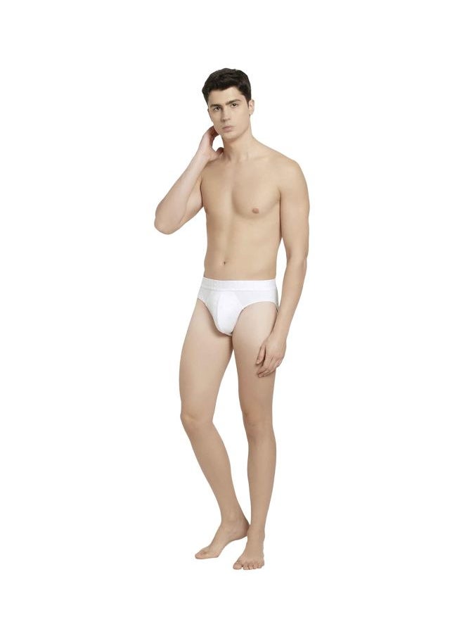 Jockey IC31 Men Supima Cotton Elastane Stretch Solid Brief with Ultra soft Waistband