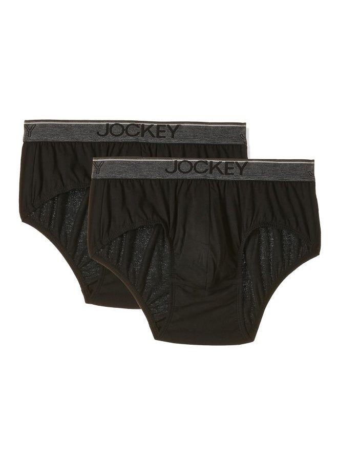 Jockey Men Cotton Square Cut Brief Pack of 2 8901326065730 8037 L Assorted