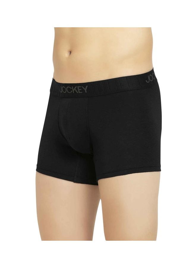 Jockey IC32 Men Supima Cotton Elastane Stretch Solid Trunk with Ultra soft Waistband
