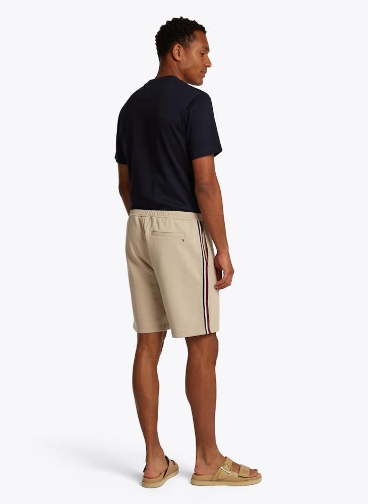 Stripe Jogger Shorts