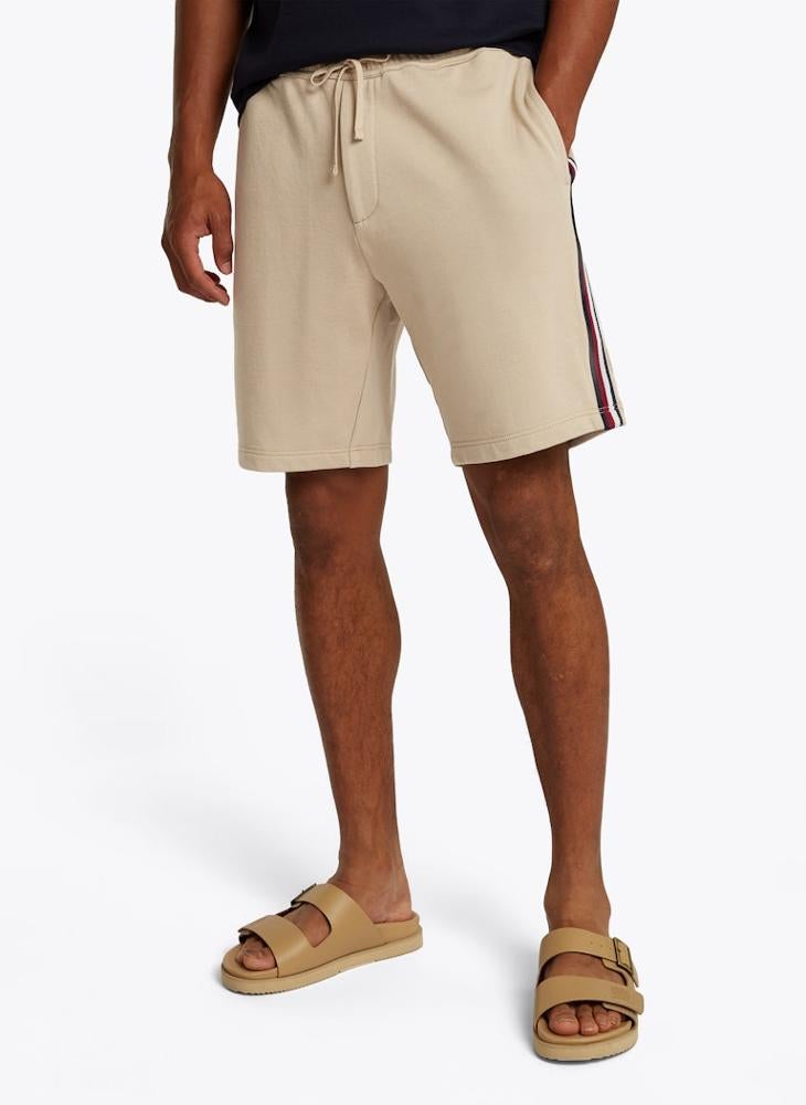 Stripe Jogger Shorts