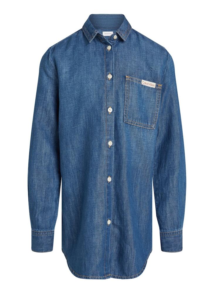 Kids Denim Button Down Shirt
