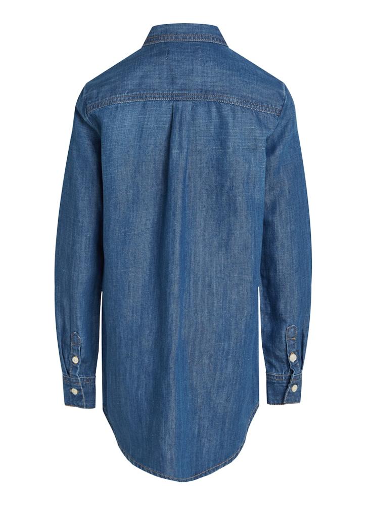 Kids Denim Button Down Shirt