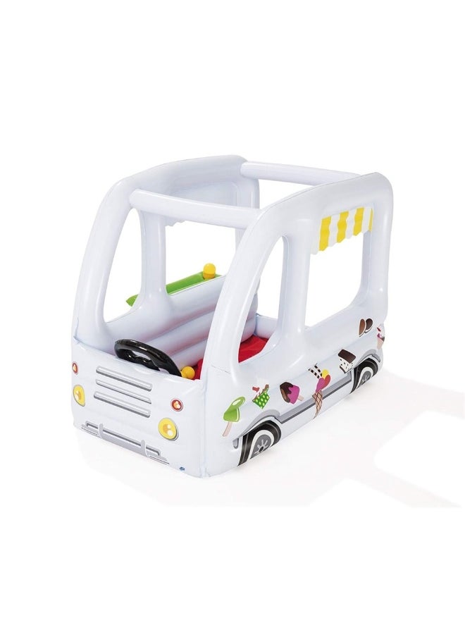 Inflatable Scoops 'N Smiles Ice Cream Truck Ball Pit (122 x 84 x 84 cm)