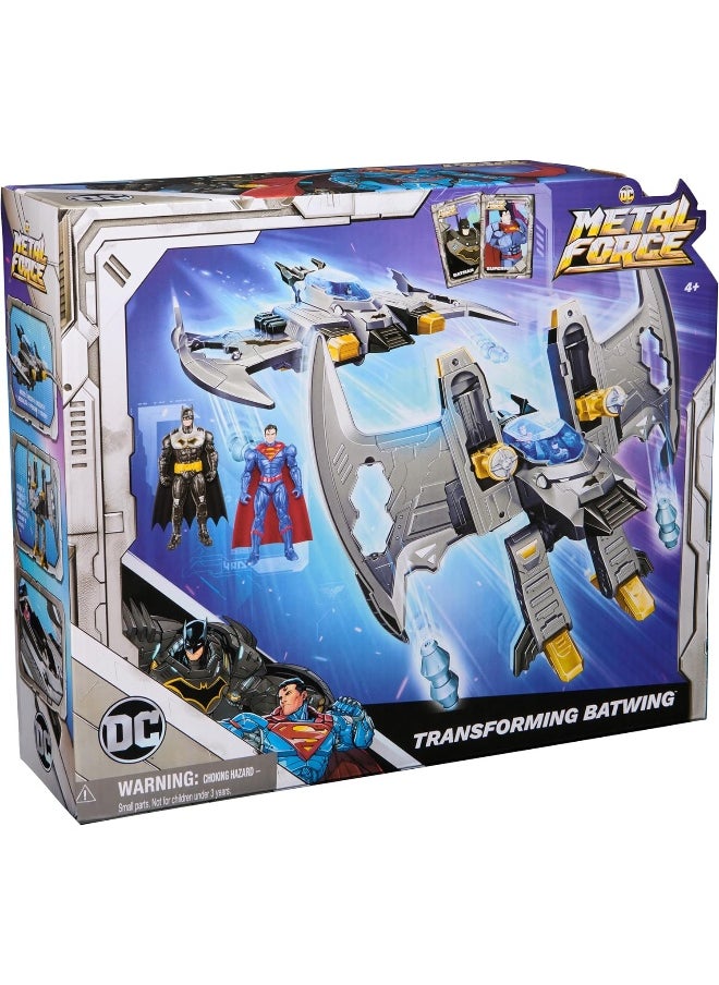 DC Metal Force Transforming Batwing Action Figures Set